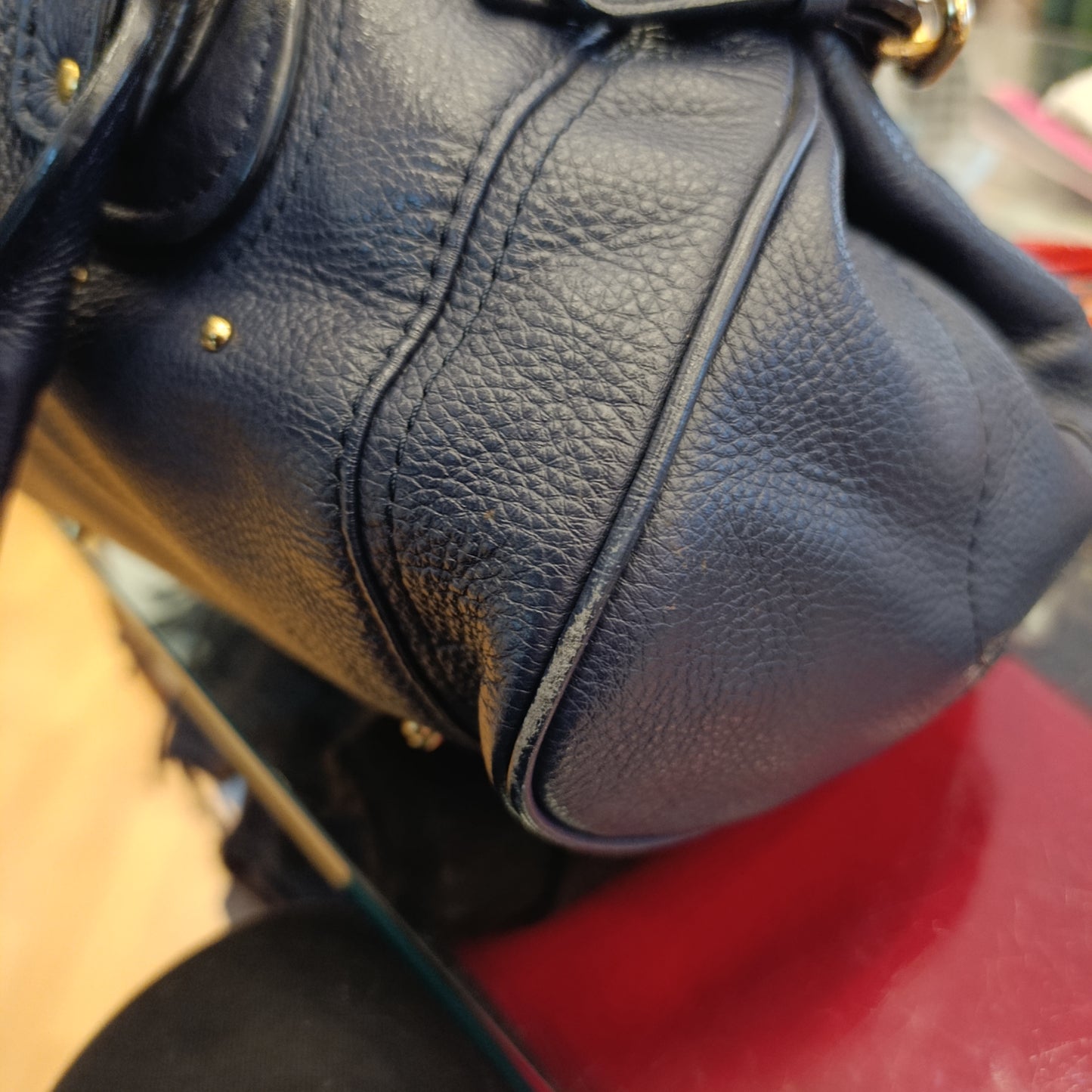 Borsa Chloé paddington bag blu