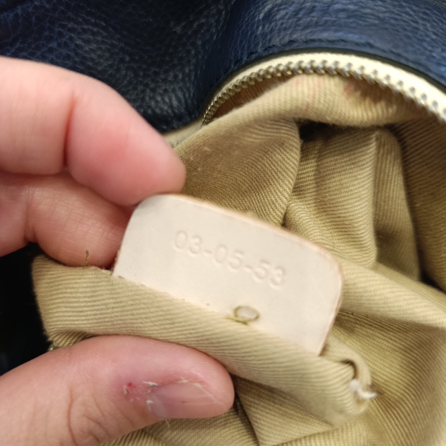 Borsa Chloé paddington bag blu