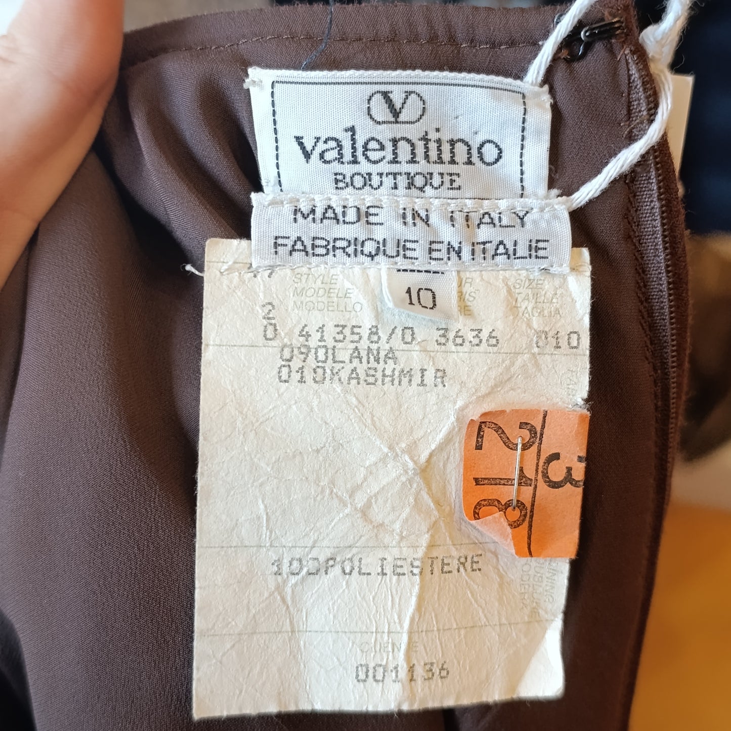 Abito moro Valentino Garavani vintage tg 10/M