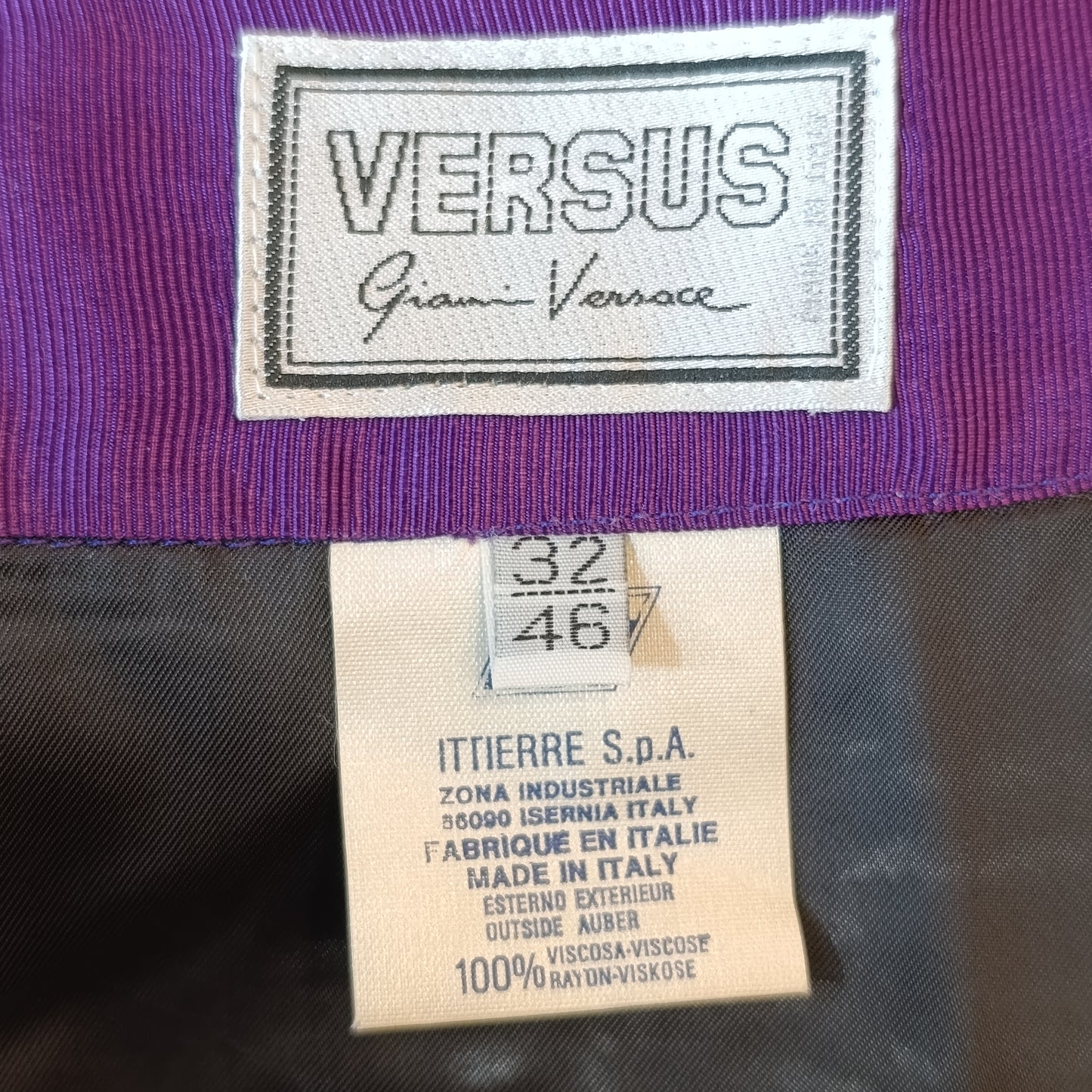 Gonna Gianni Versace vintage tg 46
