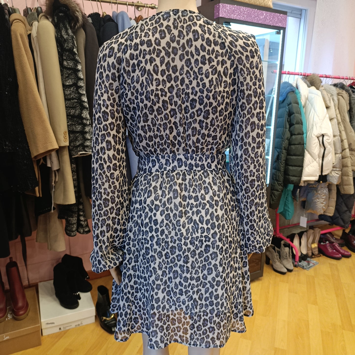 Abito Elisabetta Franchi leopardato tg 40