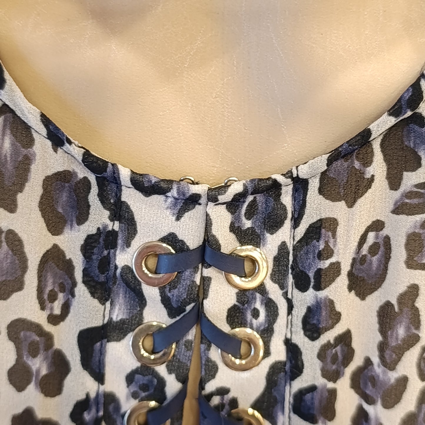 Abito Elisabetta Franchi leopardato tg 40