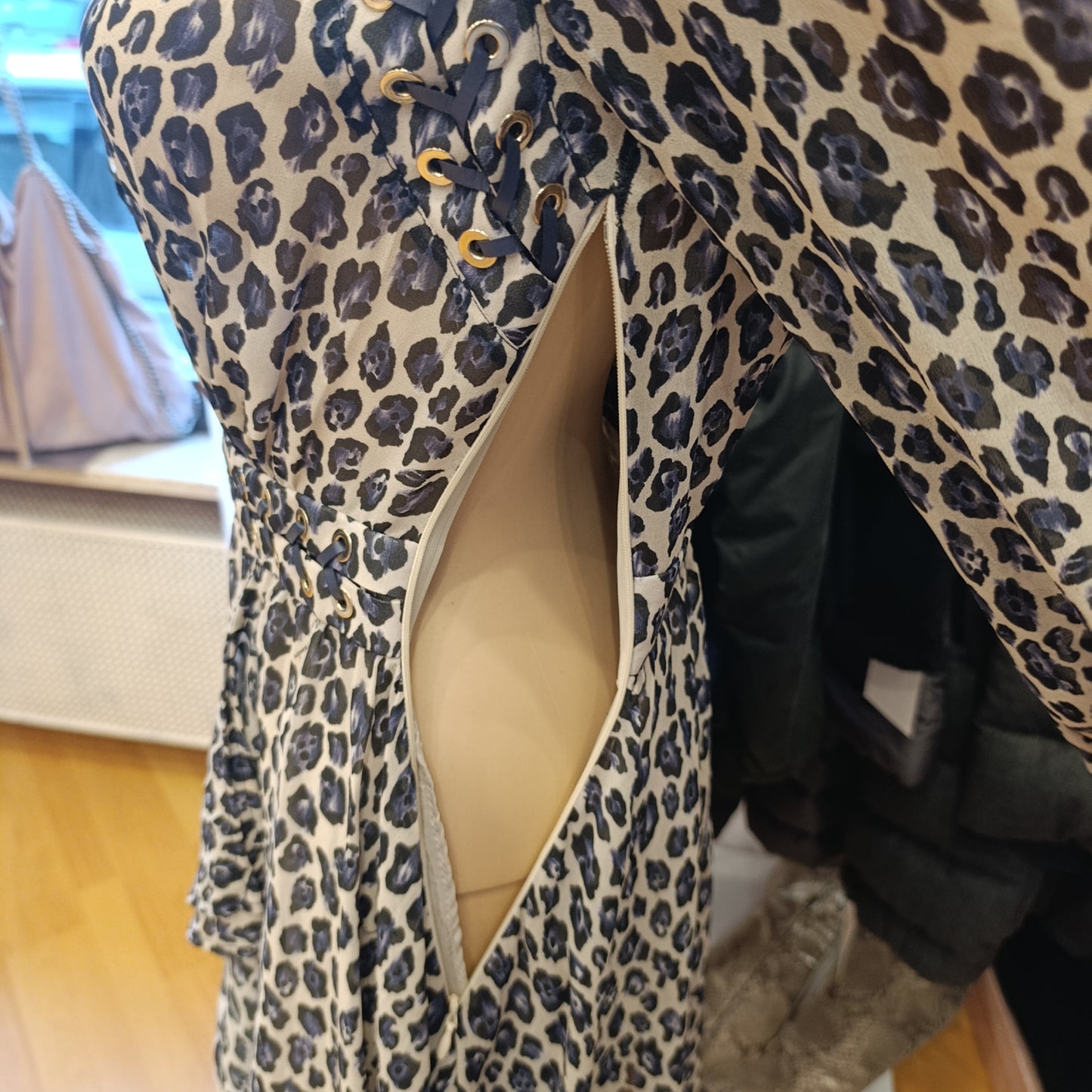 Abito Elisabetta Franchi leopardato tg 40