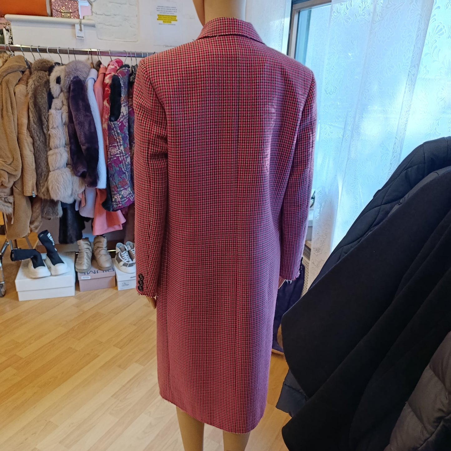 Cappotto MsGm quadretti tg 40 over