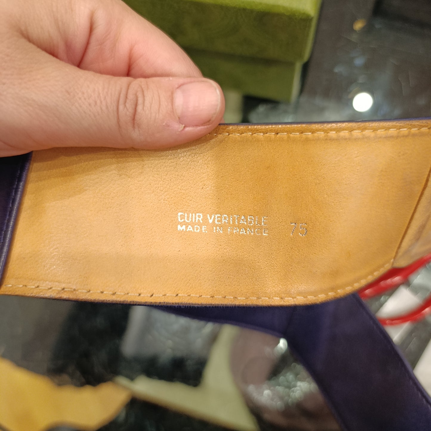 Cintura vintage Karl Lagerfeld mis 75