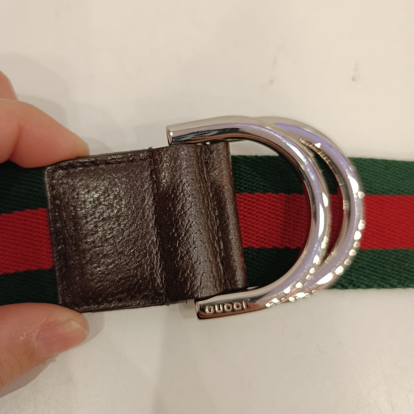 Cintura Gucci tela tg 100