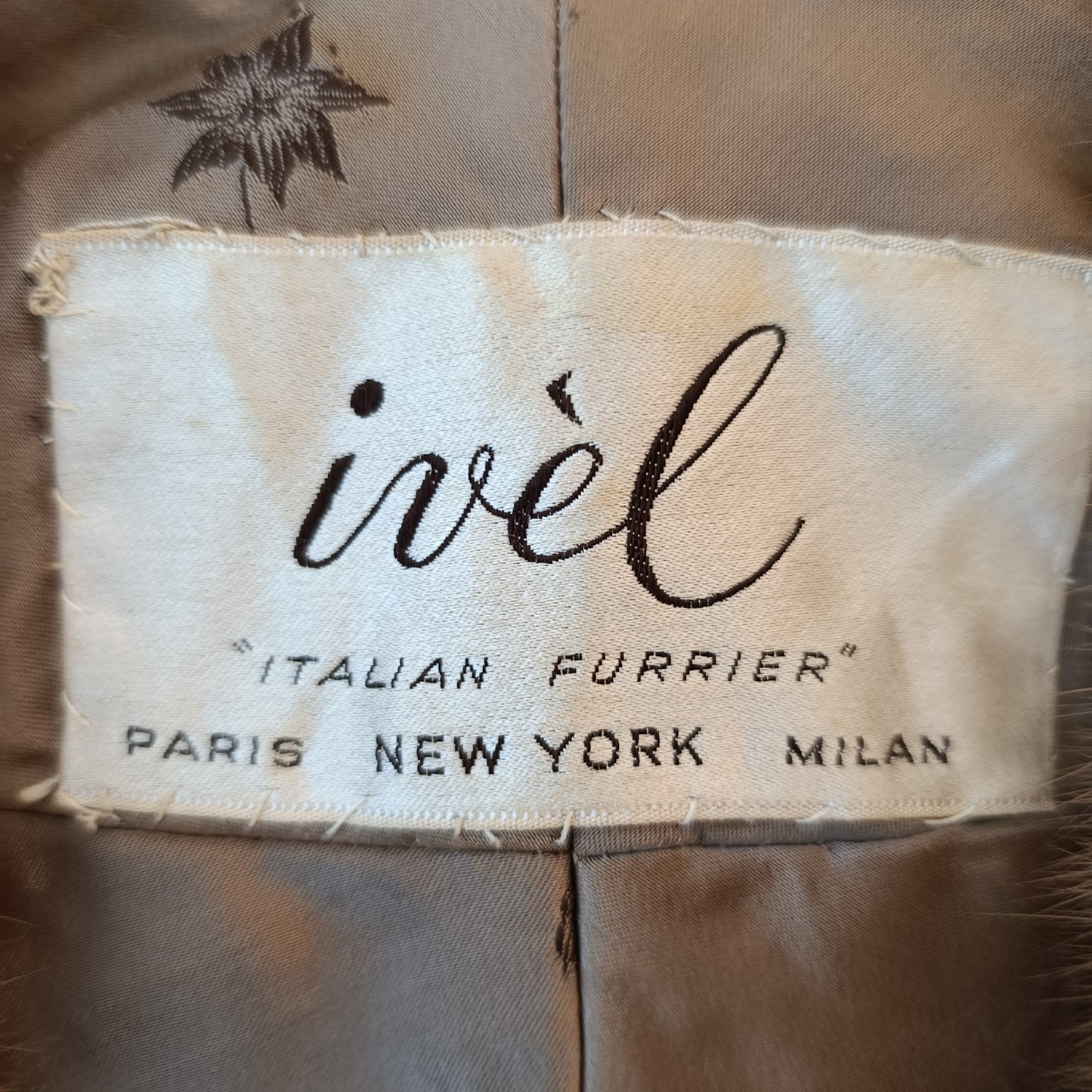 Coprispalla visone miele TU
