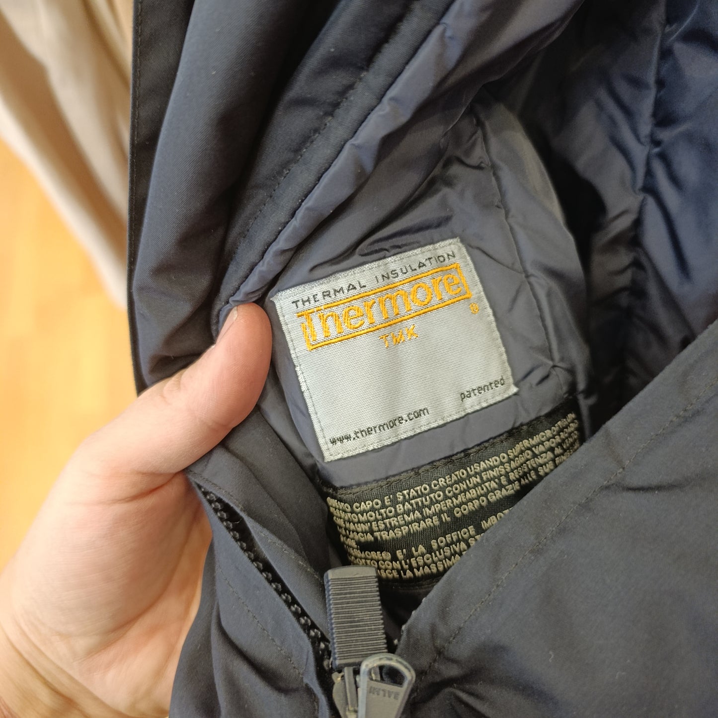 Piumino Aspesi tg M blu notte