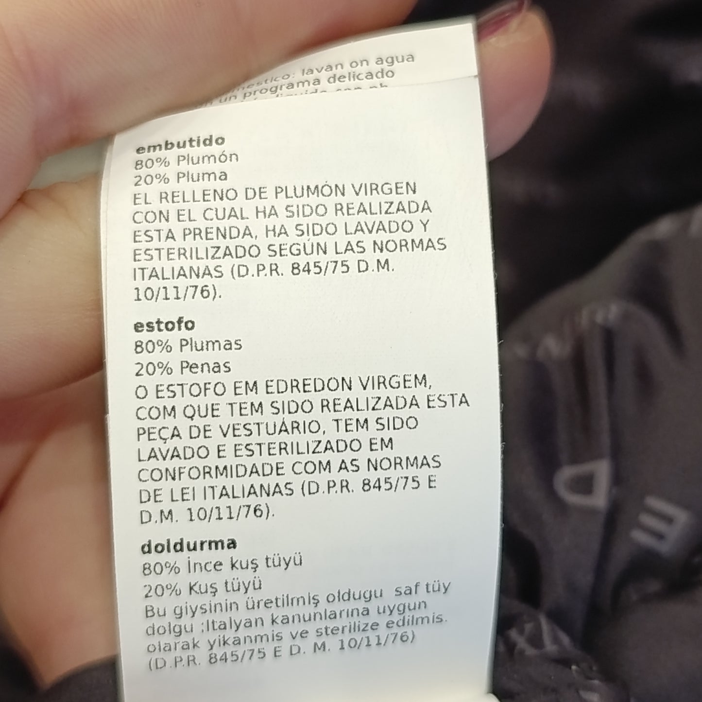 Piumino bianco MaxMara tg 42