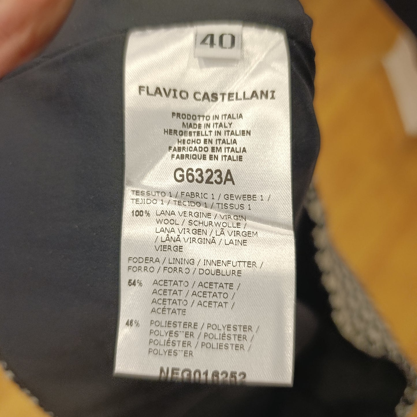 Gonna pied de poule Flavio Castellani tg 40