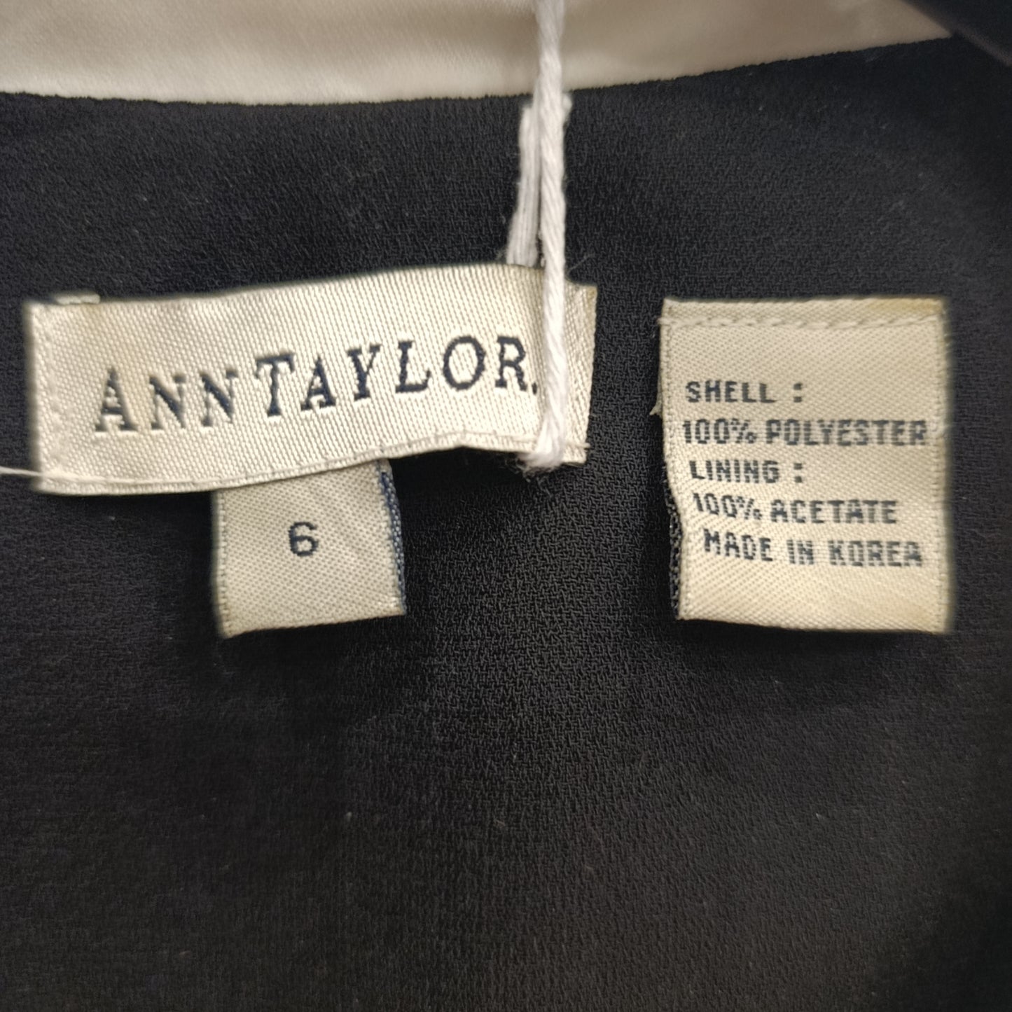 Abito nero Ann Taylor tg S