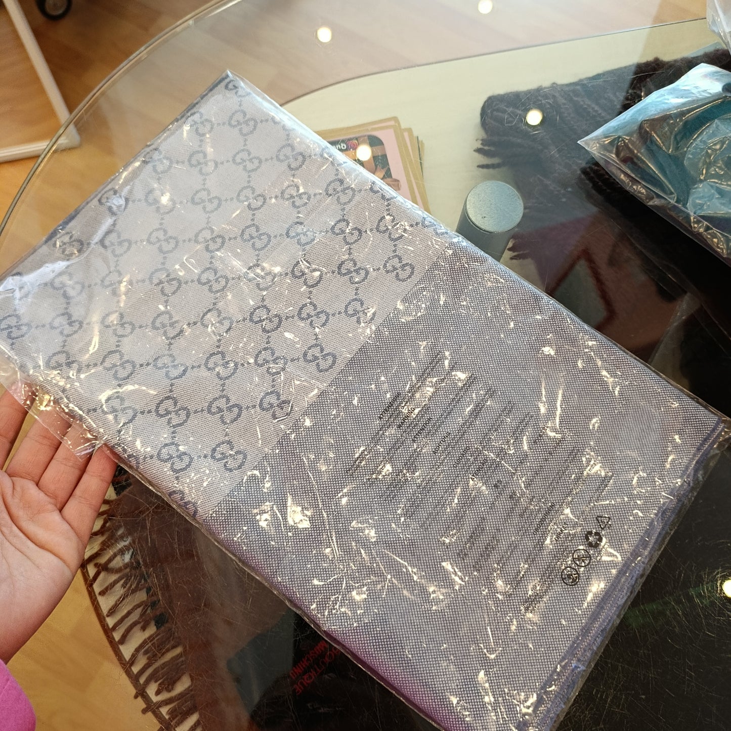 Stola Gucci turchese