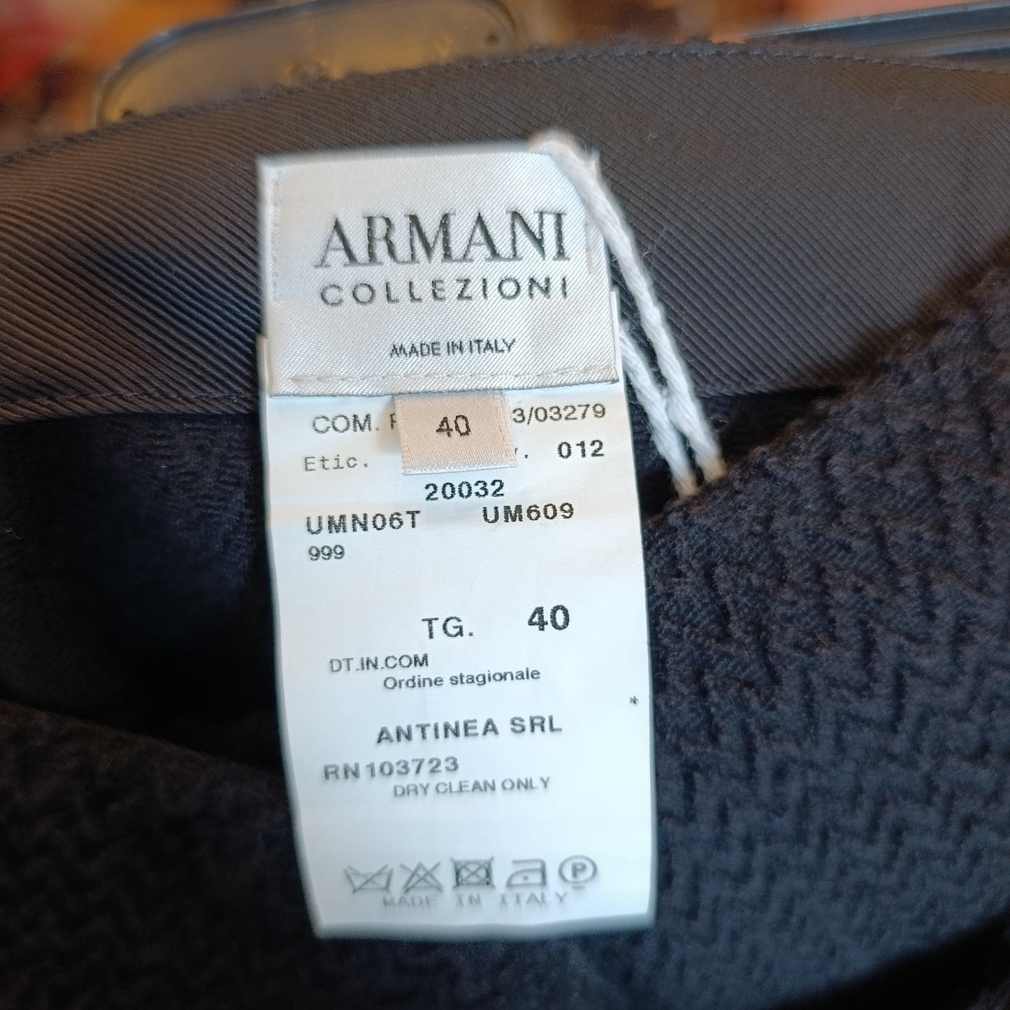 Gonna nera Armani tg 40