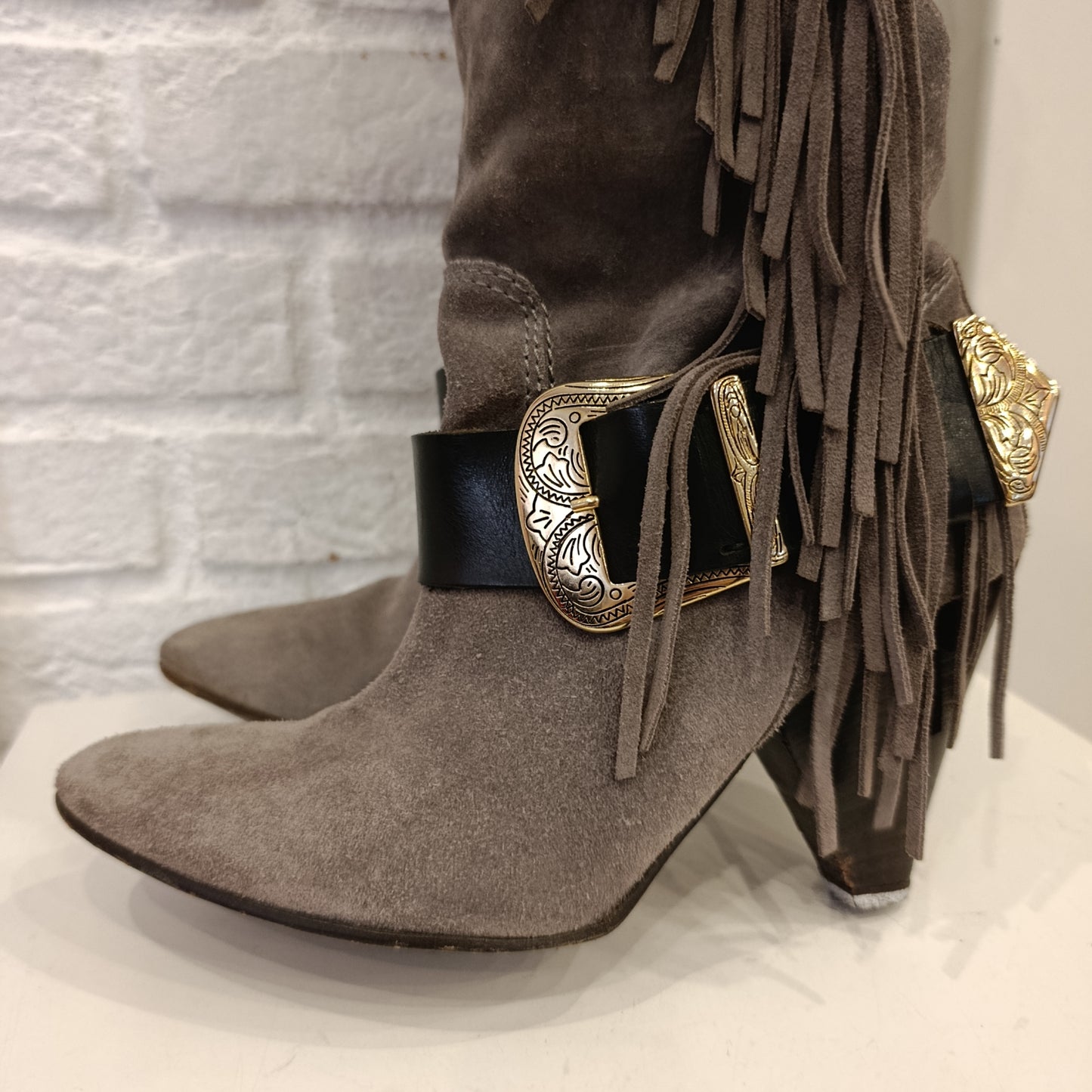 Stivale Pinko con frange n*36