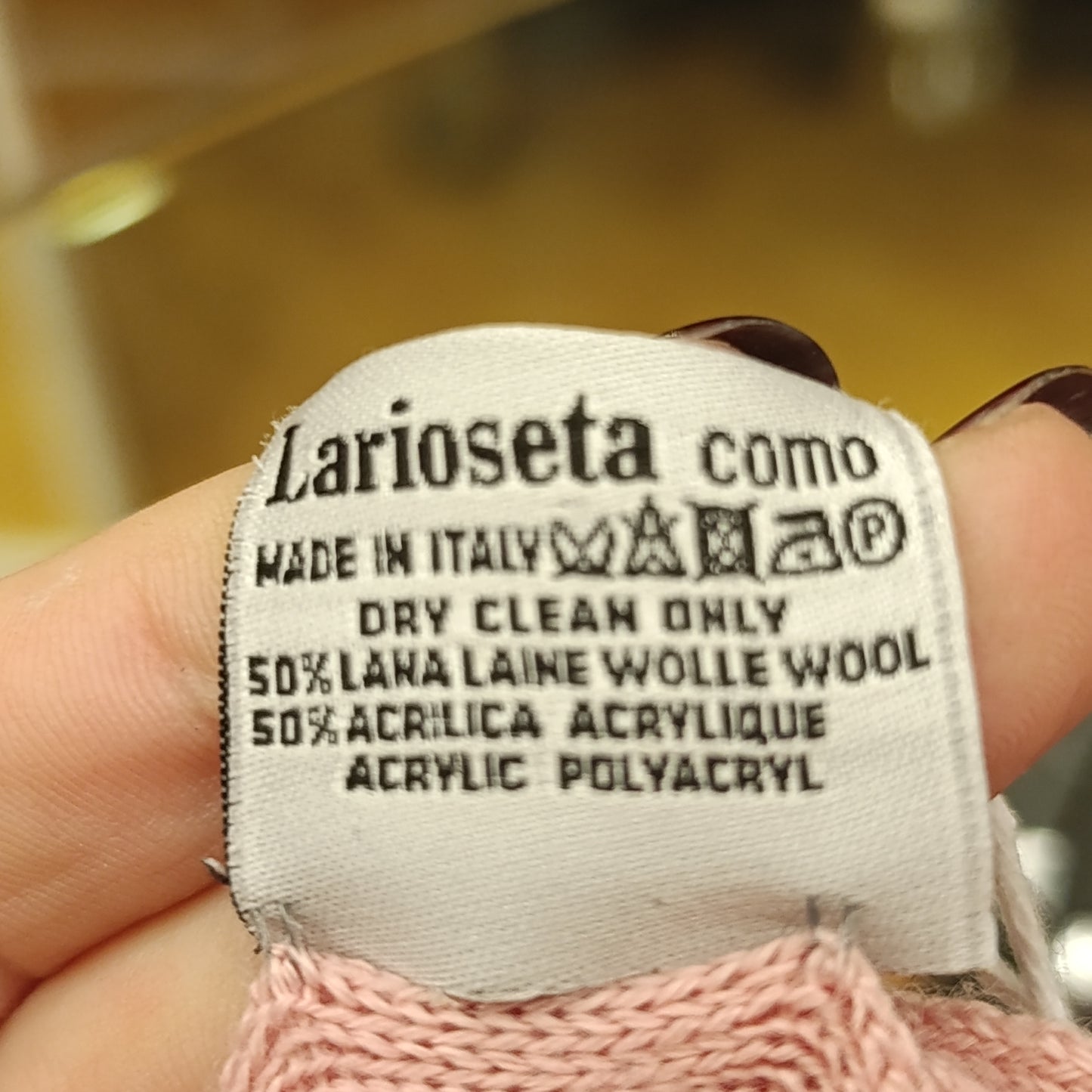 Sciarpa rosa Moschino