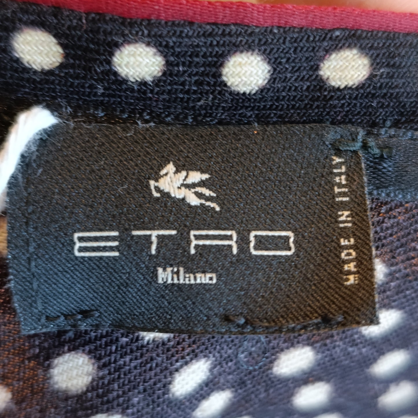 Mantella blu fantasia Etro TU