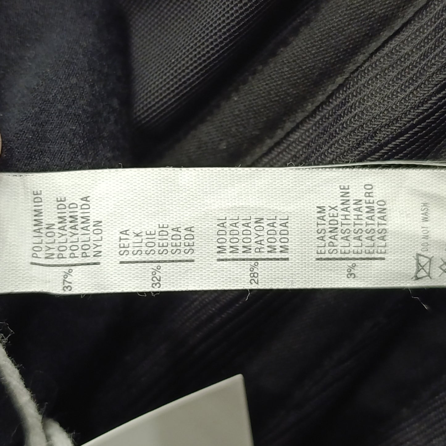 Abito lungo nero la Perla tg 44