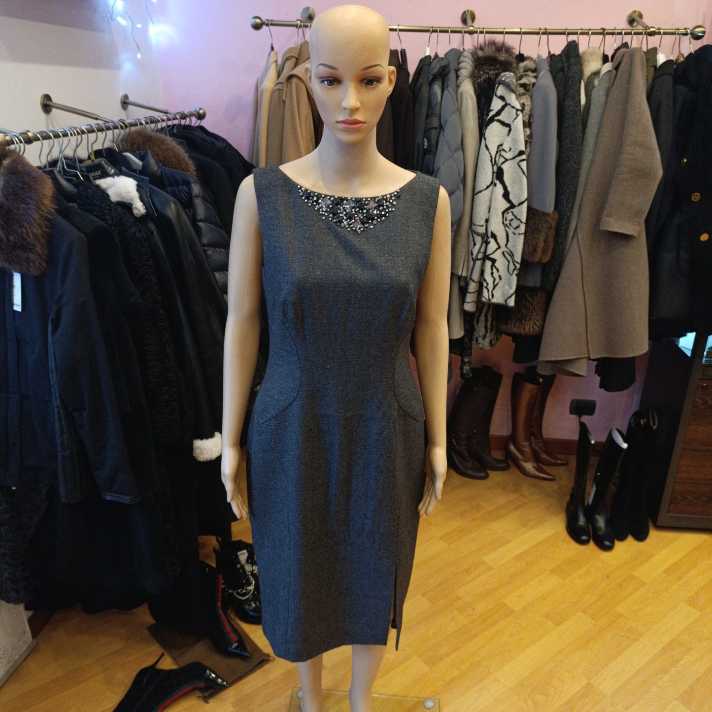 Abito Blumarine strass tg 44