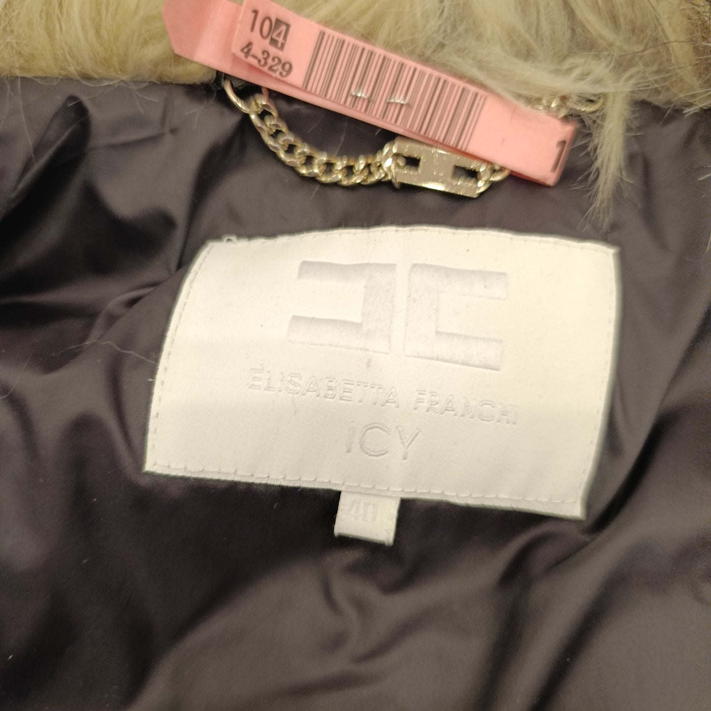 Piumino corto Elisabetta Franchi tg 40