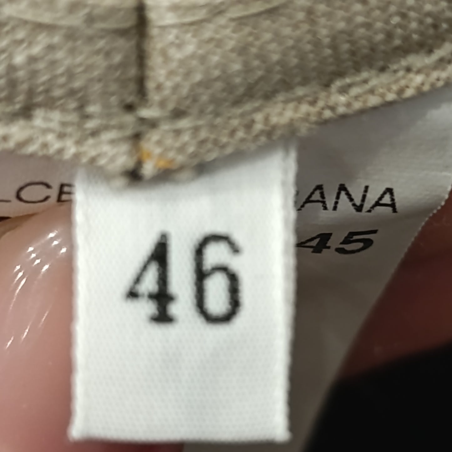 Pantalone blu Dolce & Gabbana tg 46