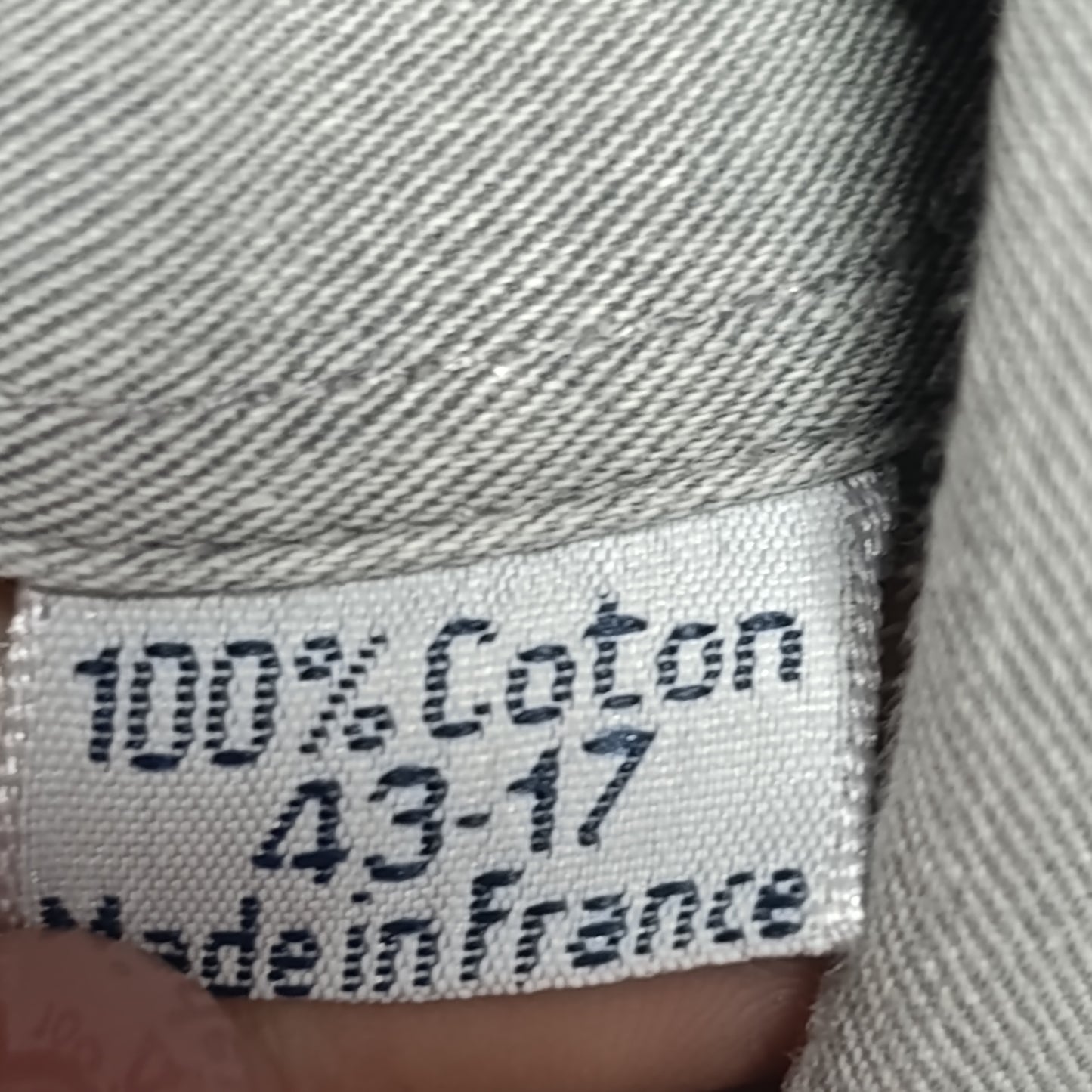 Camicia grigia Burberrys uomo