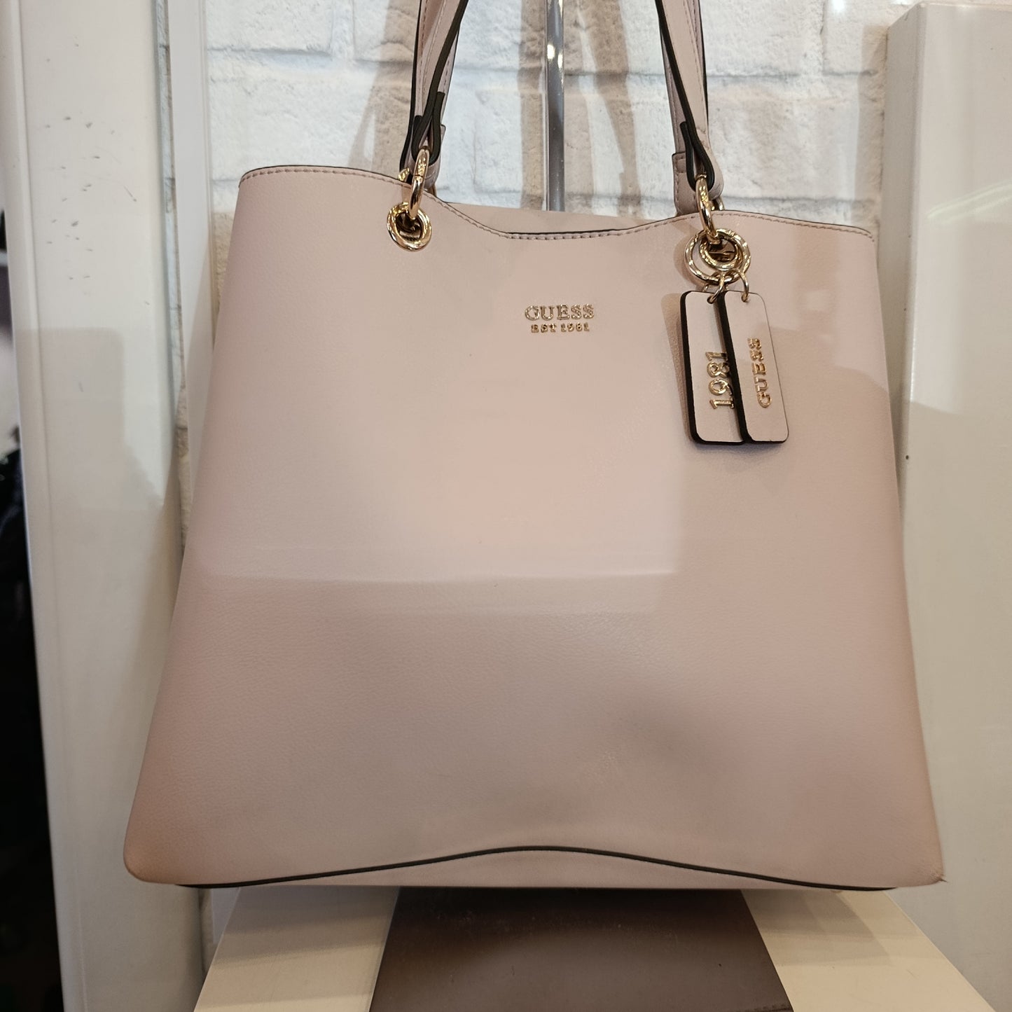 Borsa Guess rosa cipria