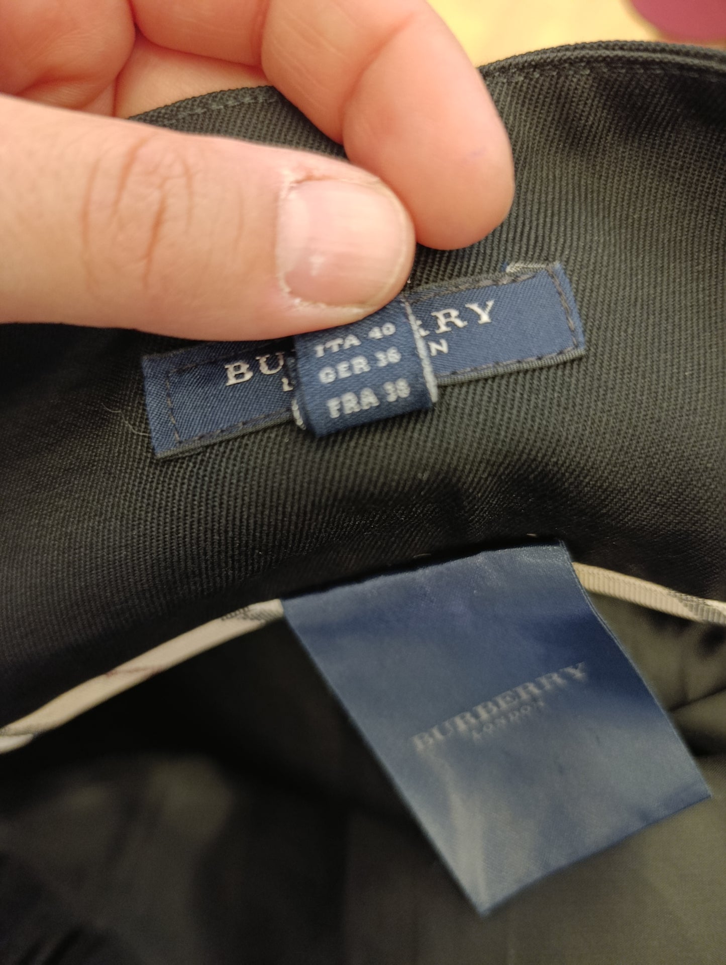 Minigonna Burberry tg 40