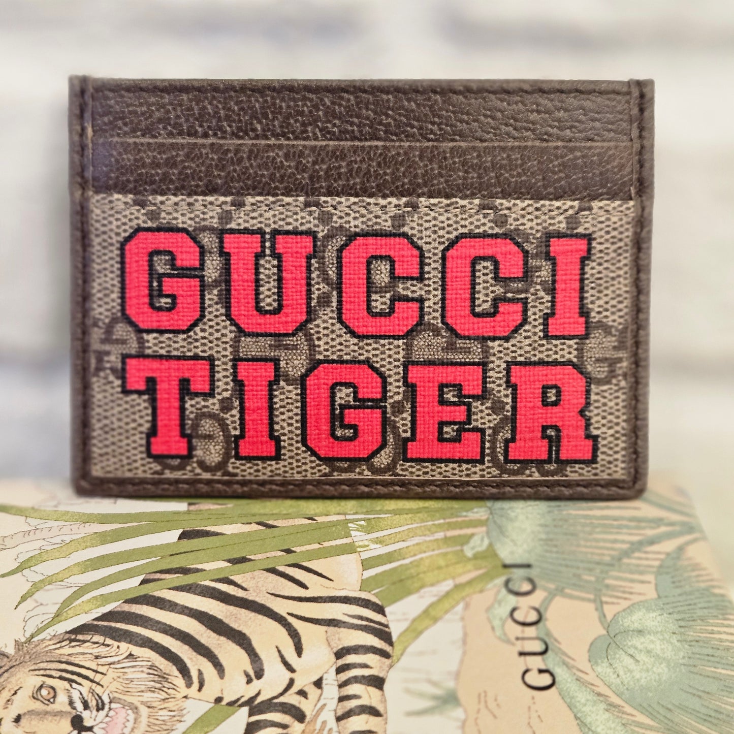 Porta tessere Gucci Tiger