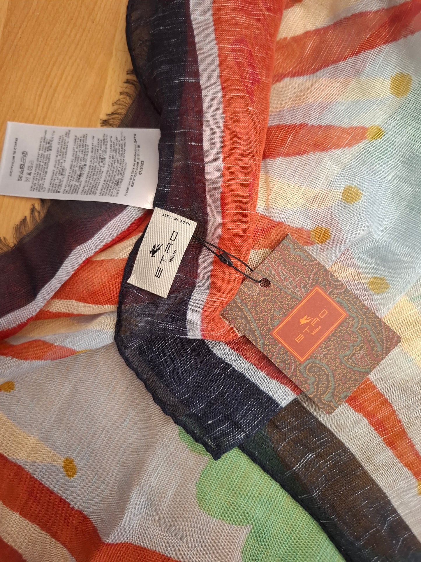 Maxi stola Etro nuova