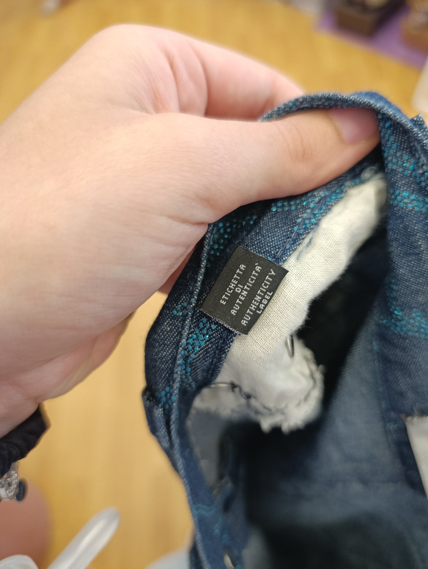 Jeans Versace tg 40 con strass
