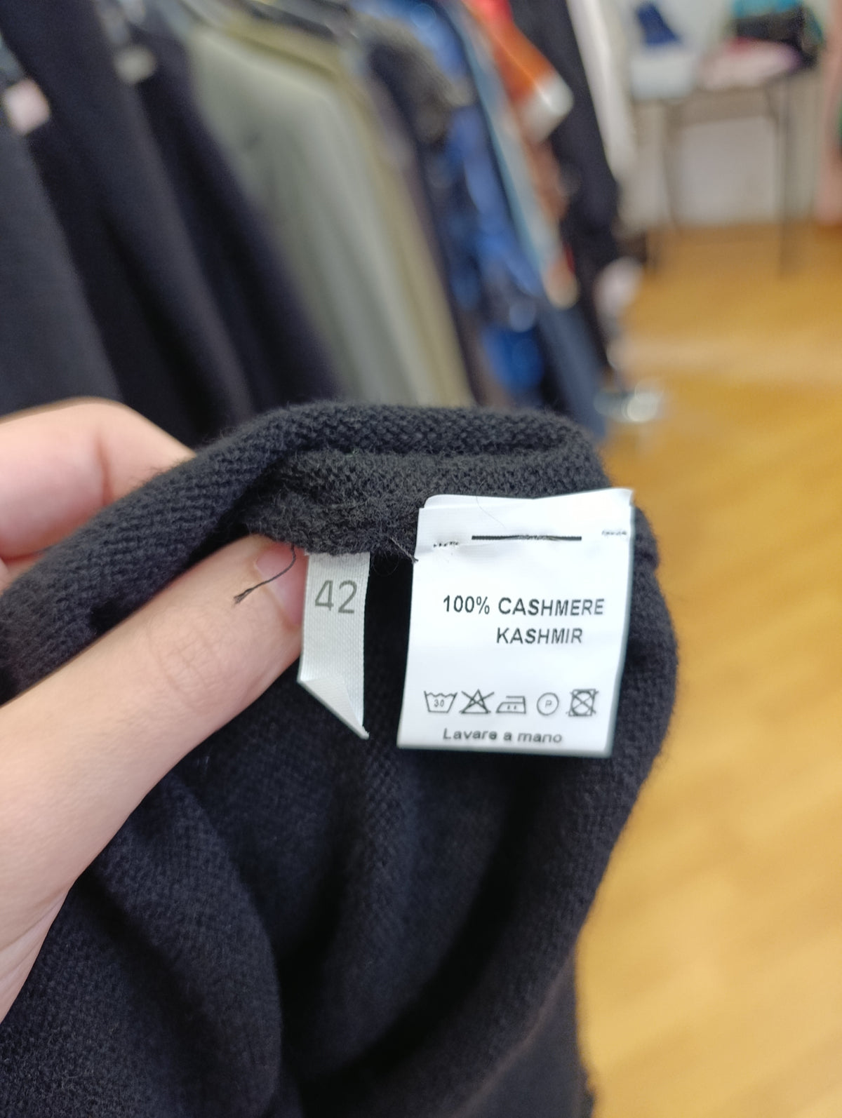 Abito costume lover tg 42 in cashmere