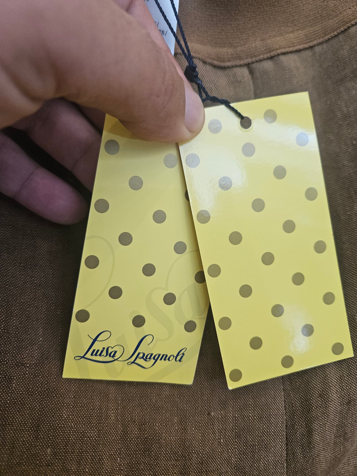 Pantaloni lino Luisa Spagnoli tg L