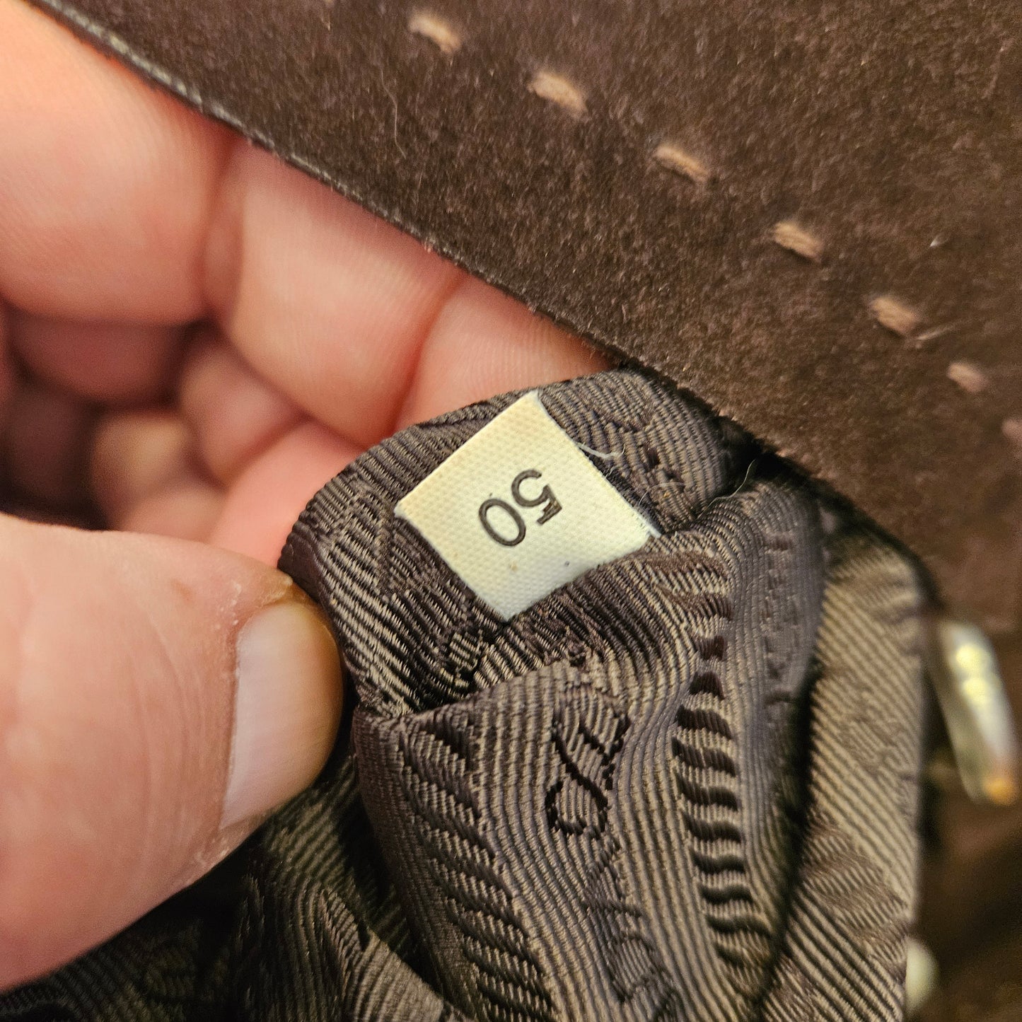 Borsa Prada in camoscio
