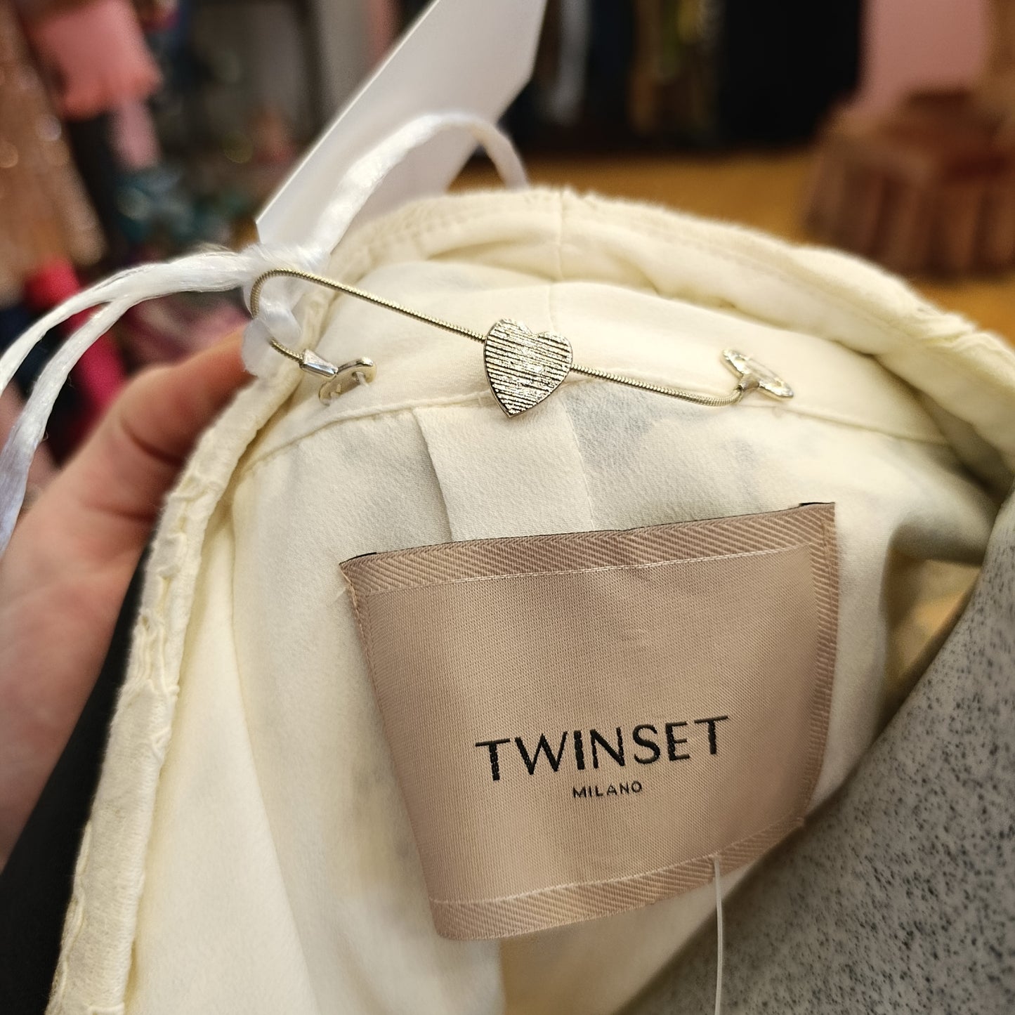 Blazer twinset tg 44 in pizzo