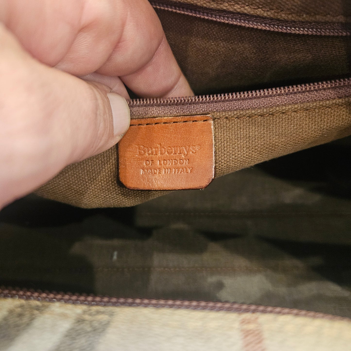 Borsa Burberry vintage