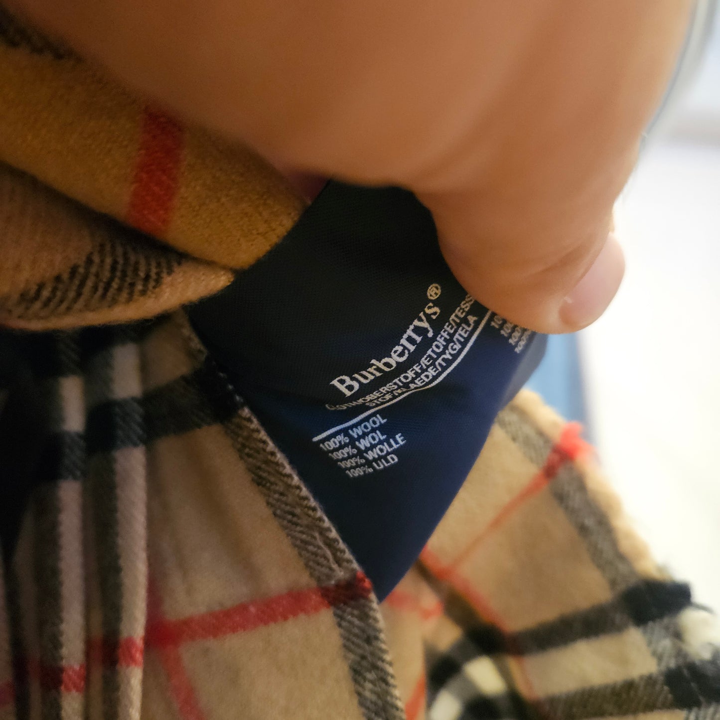 Gonna Burberry tg 42 vintage