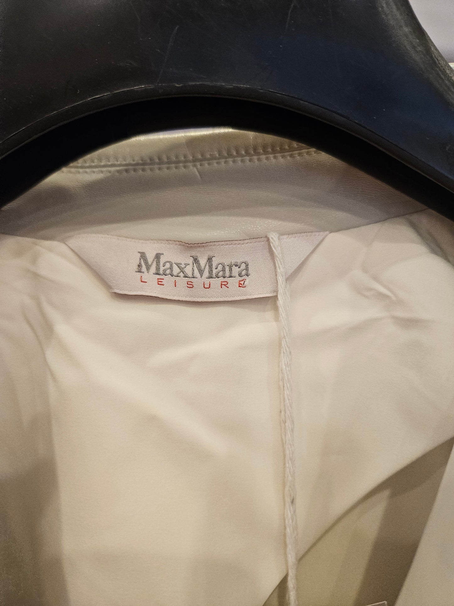 Blazer in eco pelle Max Mara tg s