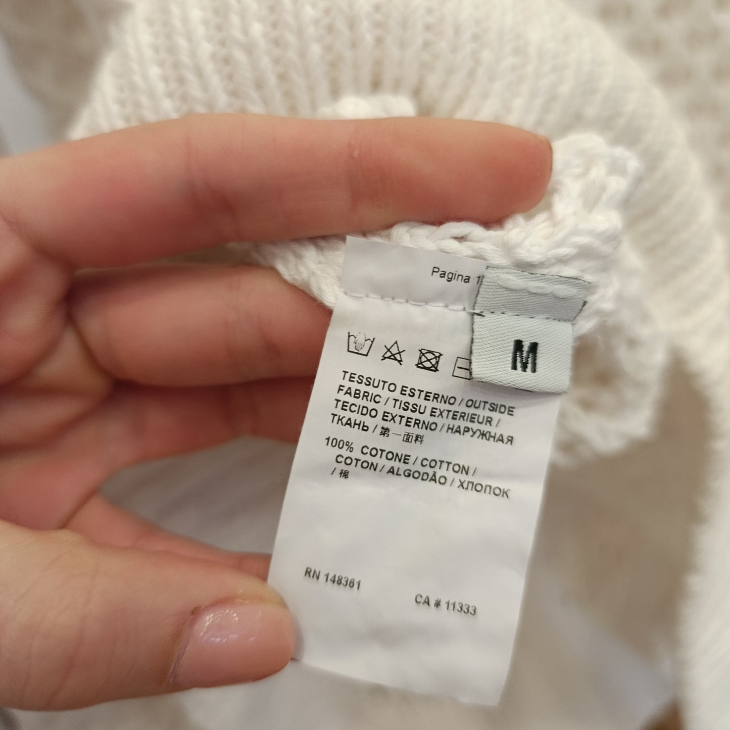 Maglione Pinko traforato tg M