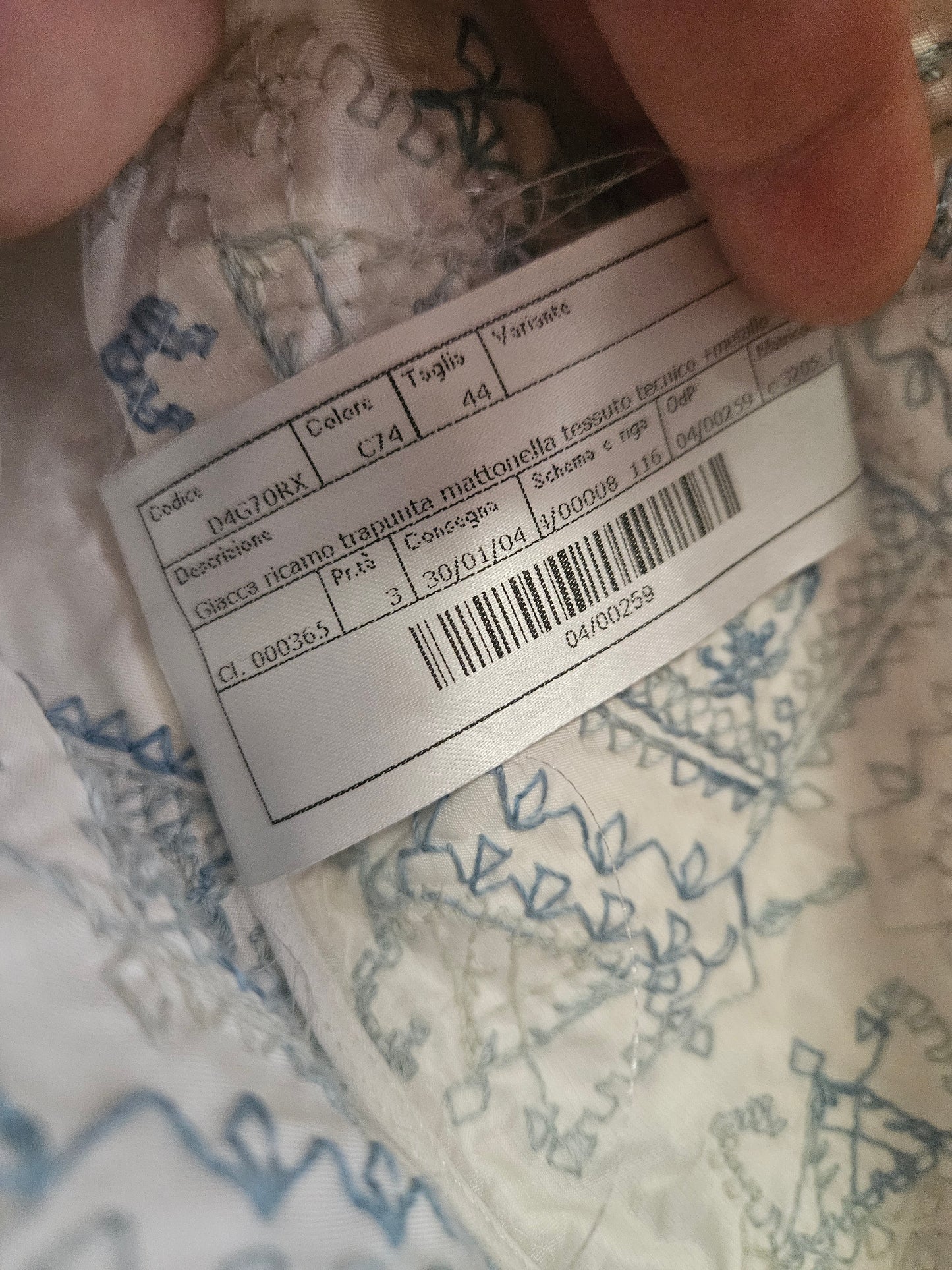 Giacca Ermanno Scervino tg 54