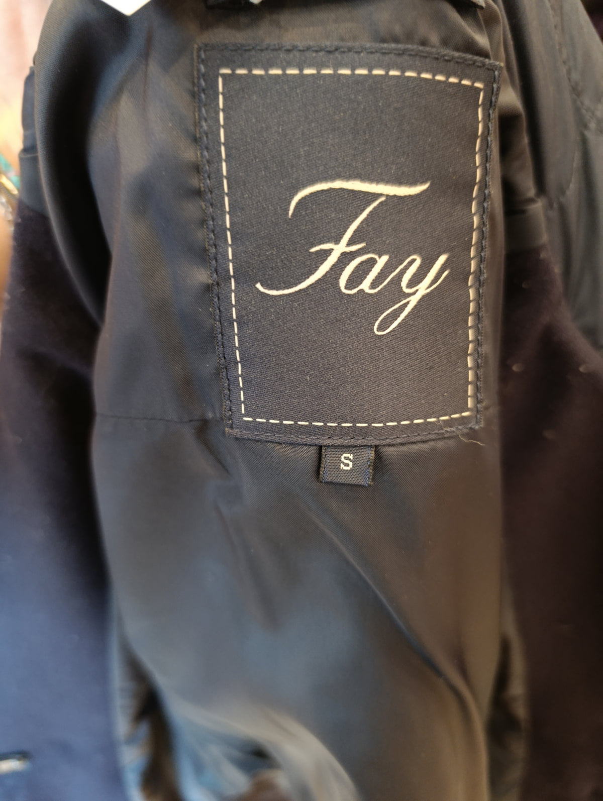 Cappotto Fay blu tg S