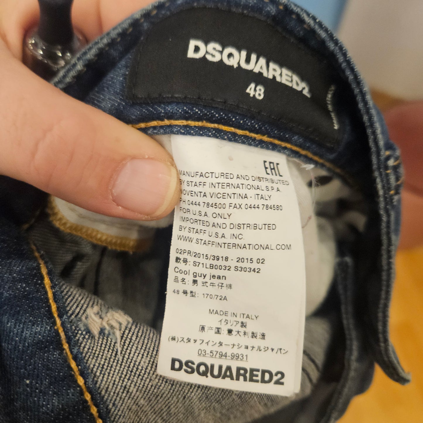Jeans Dsquared2 tg 48