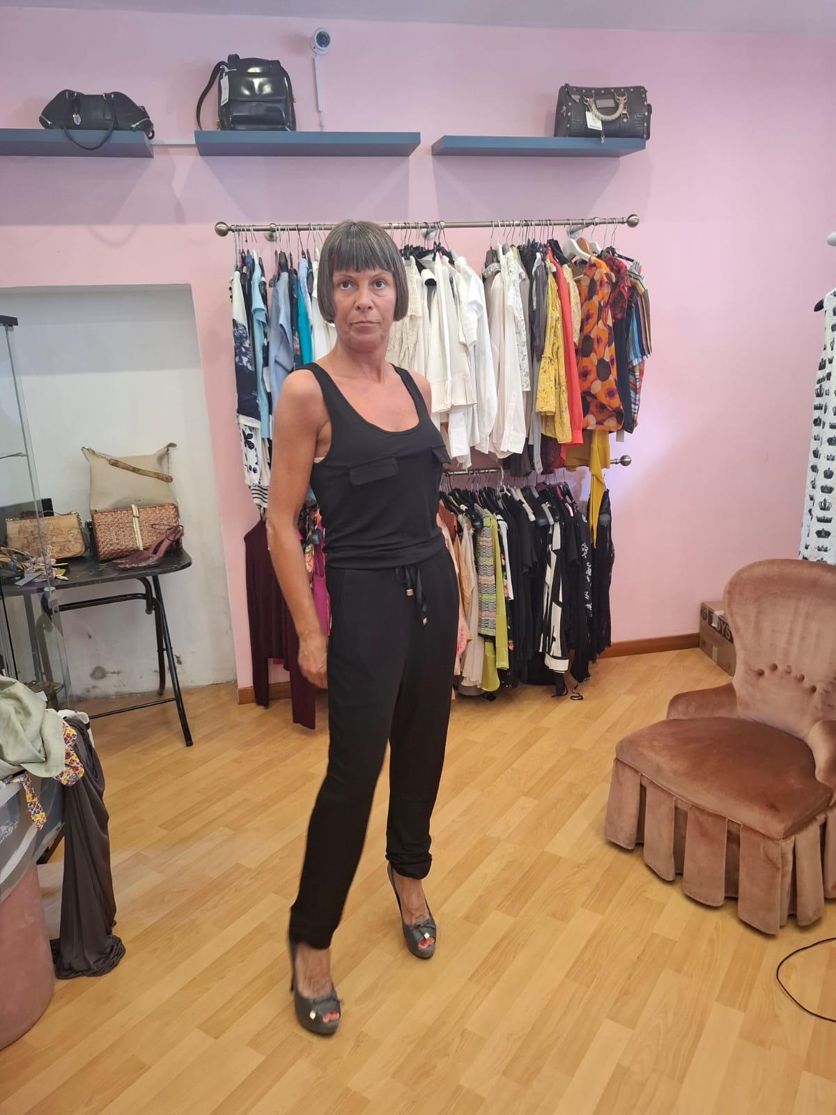 Tuta nera tg 40/42 twinset