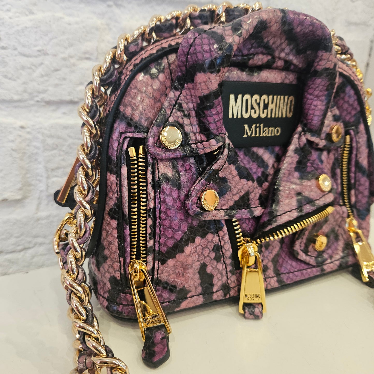 Small biker Moschino