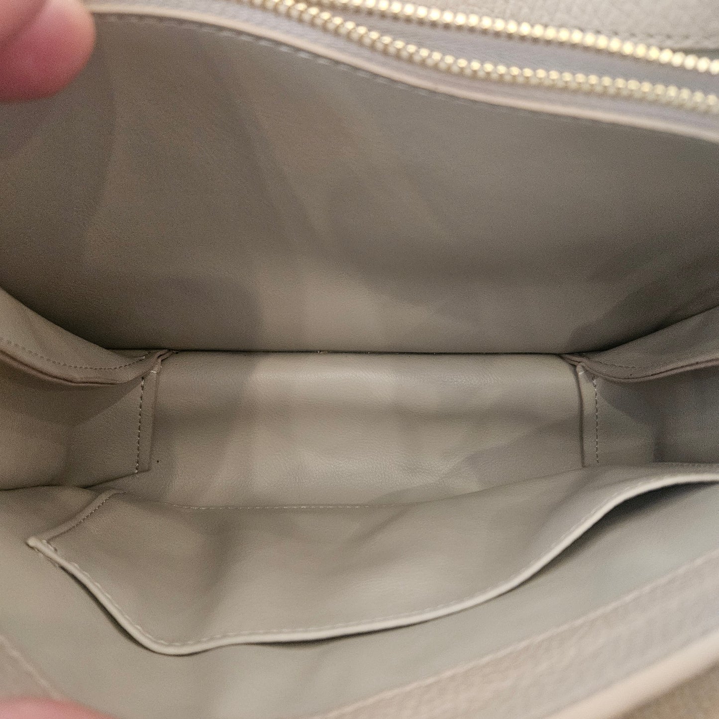Borsa Coccinelle beige con tracolla