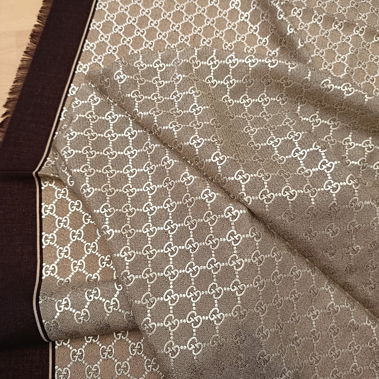 Sciarpa Gucci nuova con cartellino lurex