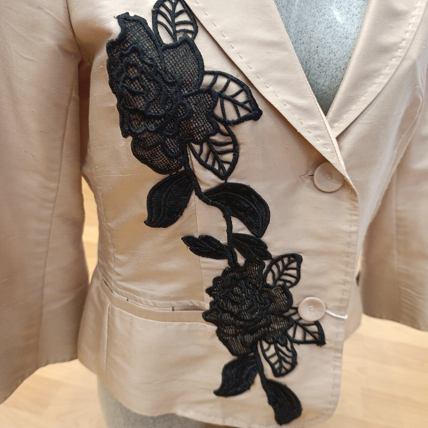 Blazer max e co tg 44 pura seta