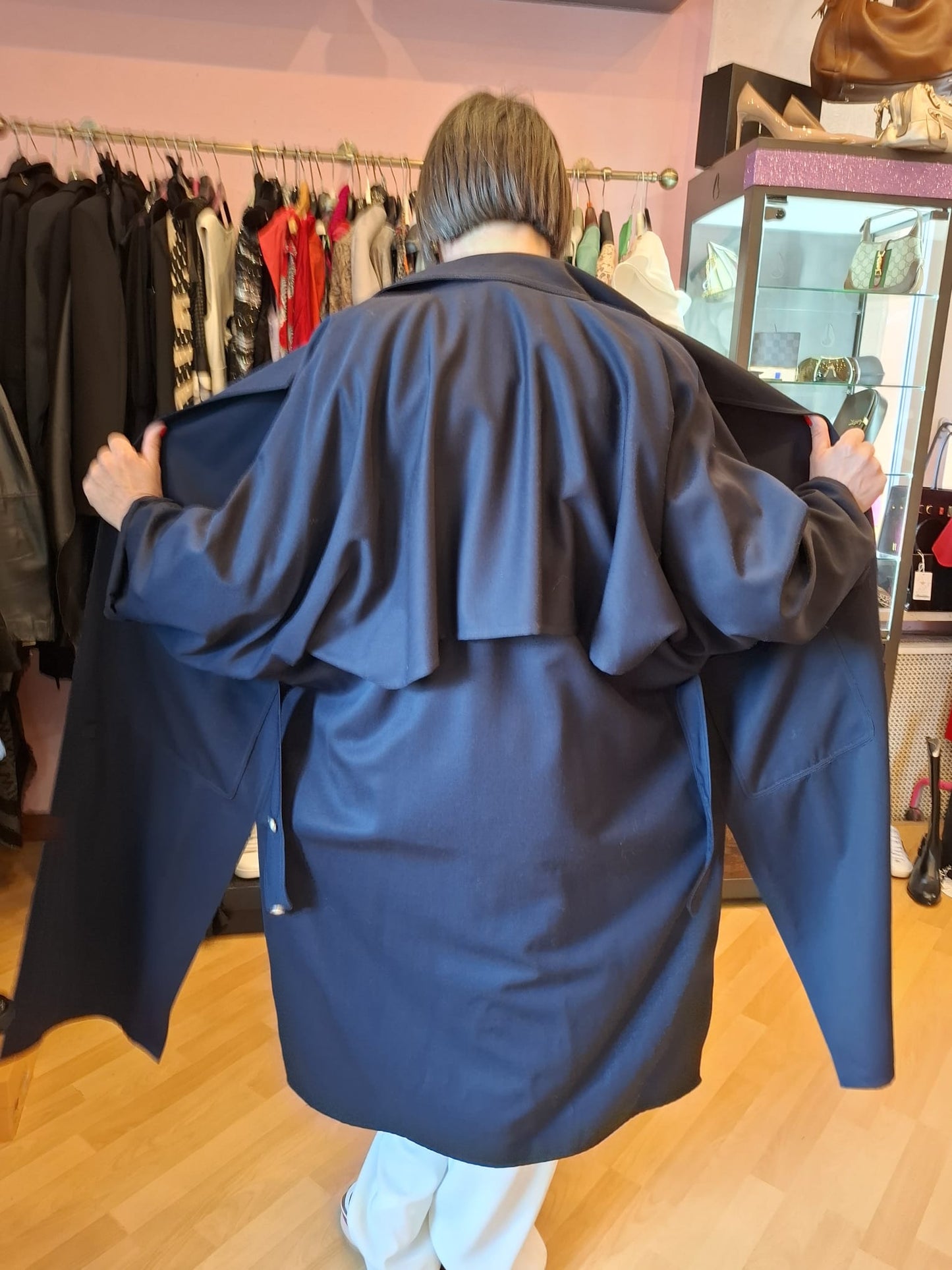 Trench Les Copains vintage tg M over