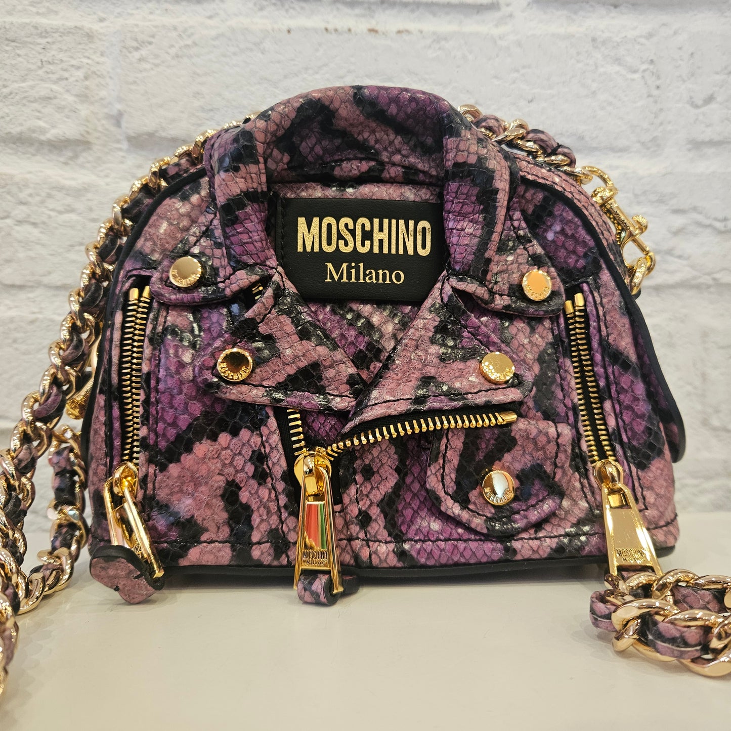 Small biker Moschino