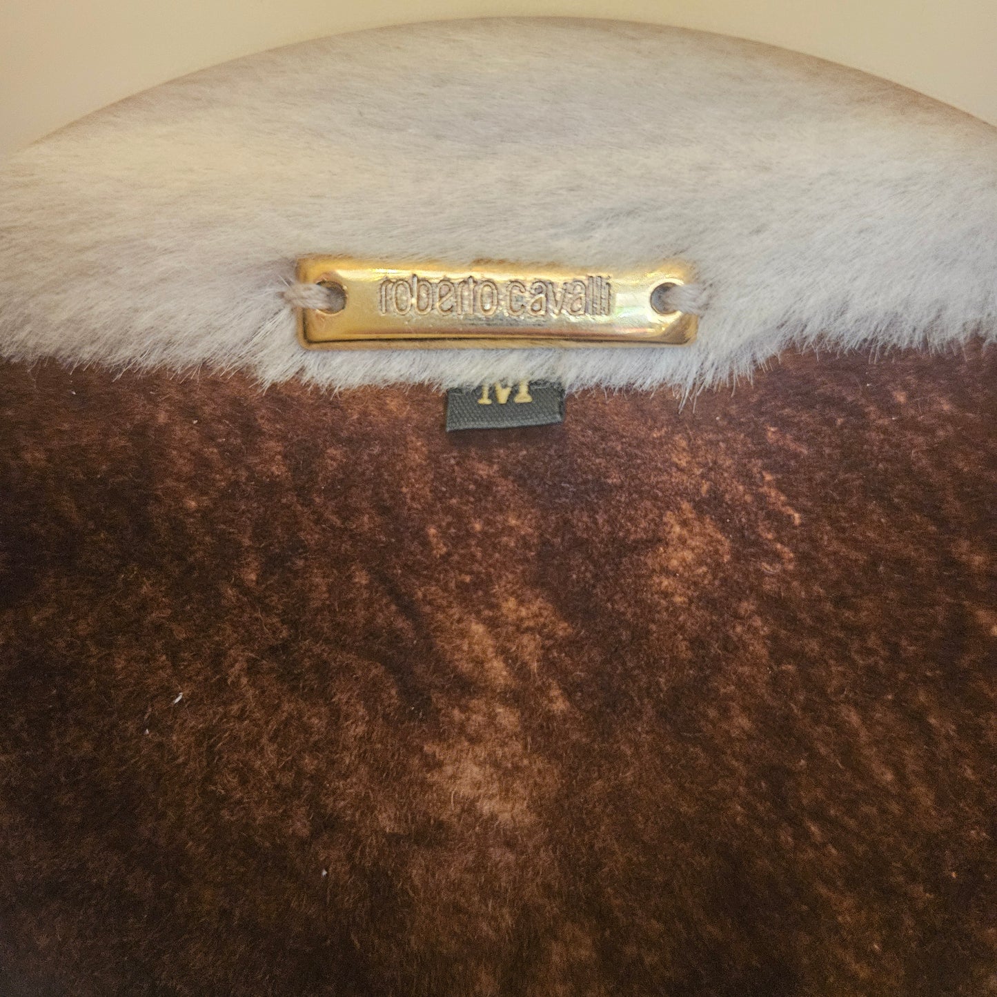Giacca Roberto Cavalli in cavallino tg M
