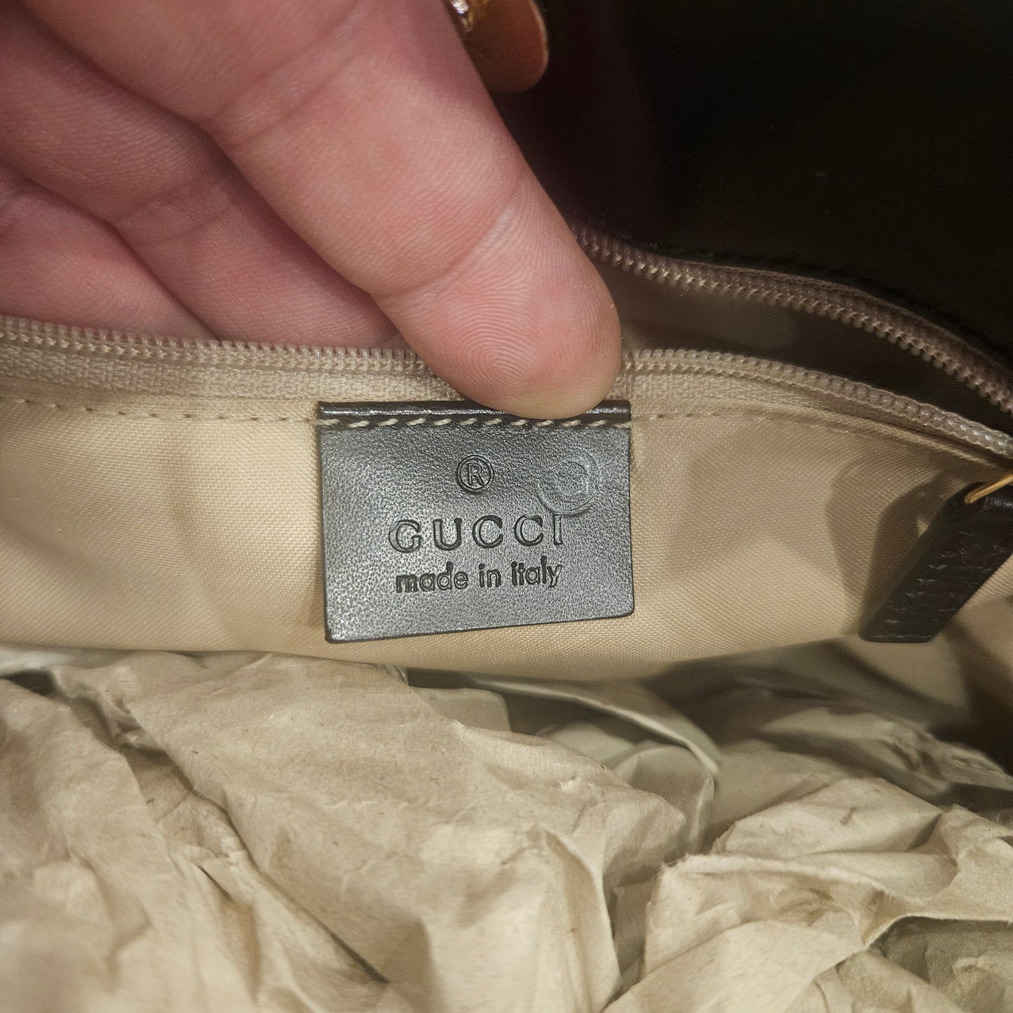 Borsetta in tela Gucci vintage